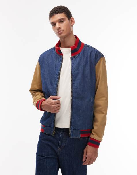 Wrangler x Stranger Things Will's denim bomber jacket in multi - view 1