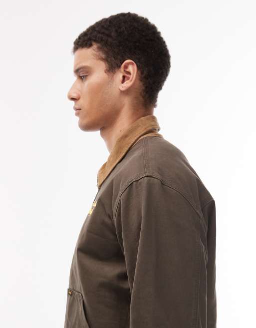 Wrangler x Stranger Things workwear jacket in black | ASOS