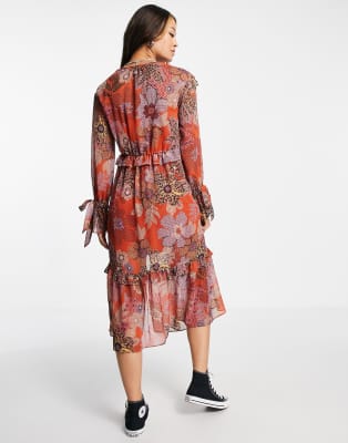 WS Topshop retro boho maxi dress ASOS