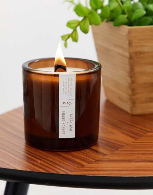 WXY - Big Amber - Black Ash & Frankincense kaars 354g