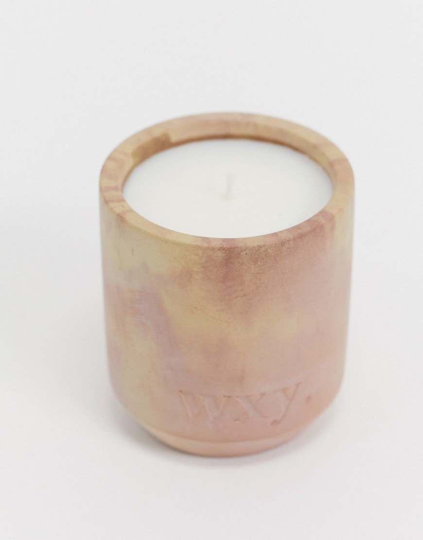 WXY. Studio 2 Rhubarb Anise Concrete Candle 170g-No color