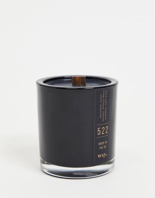 WXY. Umbra 522 Kerze mit Duftnoten von Schwarzem Kaffee, Orangenblüte und Cashmeran 150g