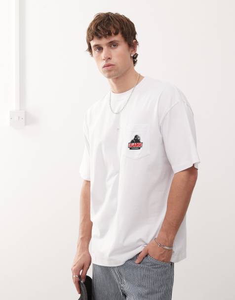 XLARGE – Biały T-shirt z kieszenią i logo OG - view 1