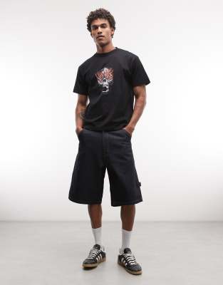 Xlarge Carpenter Baggy Denim Jorts In Blue