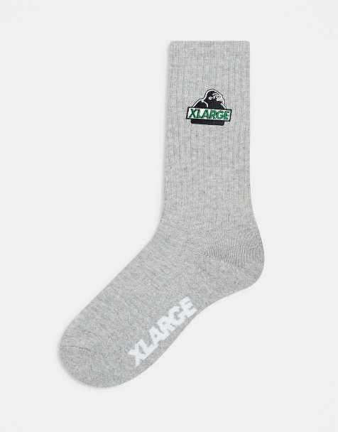 XLARGE - Chaussettes avec logo OG brodé - Gris - view 1