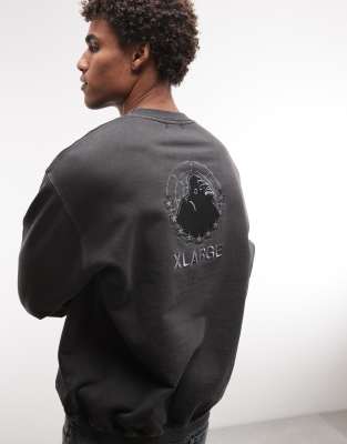 Xlarge Gorillas Nation Crewneck Sweatshirt In Multi