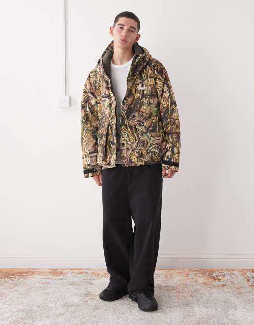 XLarge - Grøn dynejakke med hætte og camouflageprint, 2 af 5