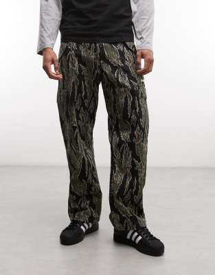 Xlarge Label Ripstop Cargo Pants In Multi