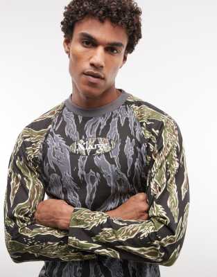 Xlarge Nu Age Long Sleeve Raglan T-shirt In Multi