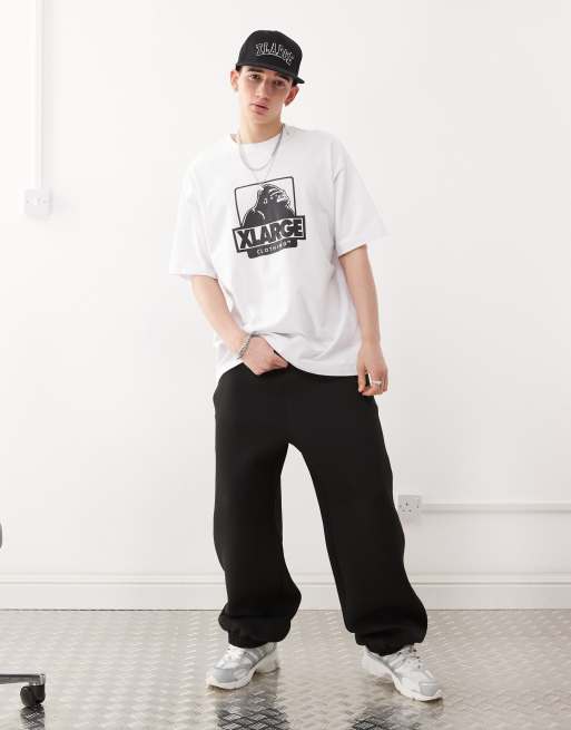 XLARGE - Oversized T-shirt met grafische OG-logoprint in wit, 2 van 4