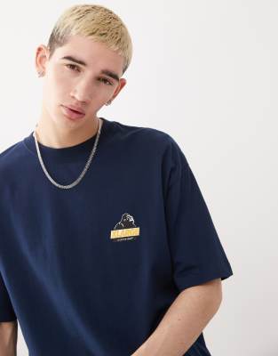 Shop Xlarge Oversized T-shirt With Flipped Og Logo Back Print