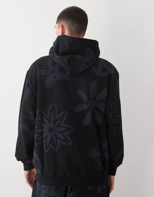 XLARGE – Peace – Czarna bluza z kapturem i logo, część zestawu, 3 z 5