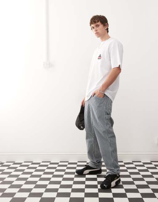 XLARGE pocket t-shirt with OG logo in white, 2 of 4