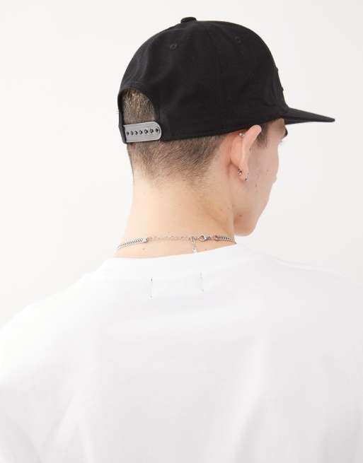 Xlarge - Sort snapback-kasket med rundt logo, 2 af 3
