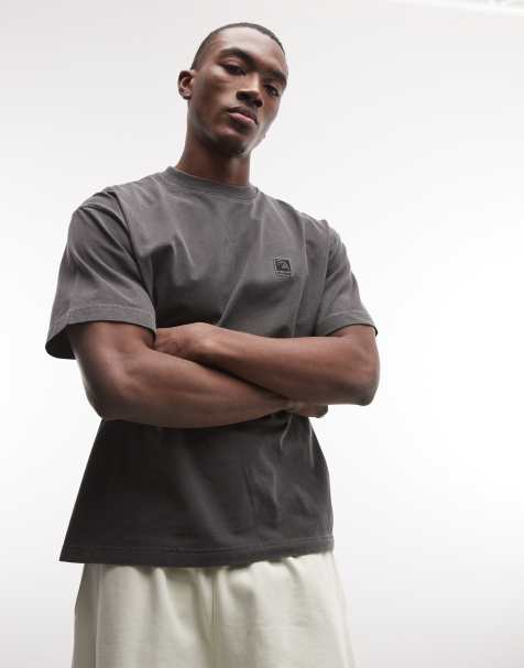 XLARGE – T-Shirt in verwaschenem Schwarz mit Etikett - view 1