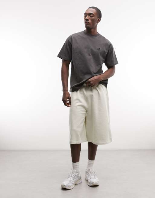 XLARGE - T-shirt met label in zwart met wassing, 2 van 5