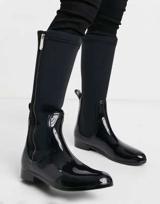 bottes plates genoux