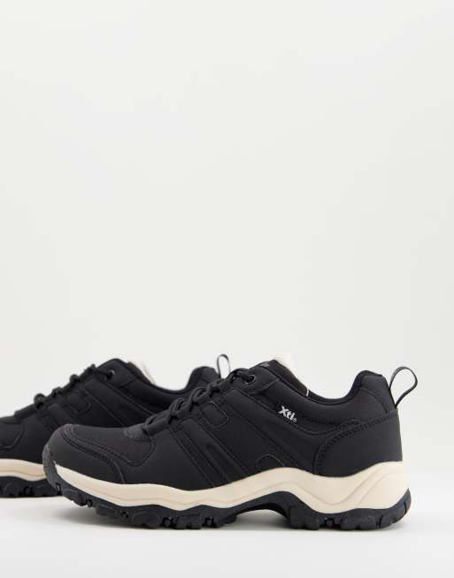 XTI chunky trainers in black ASOS