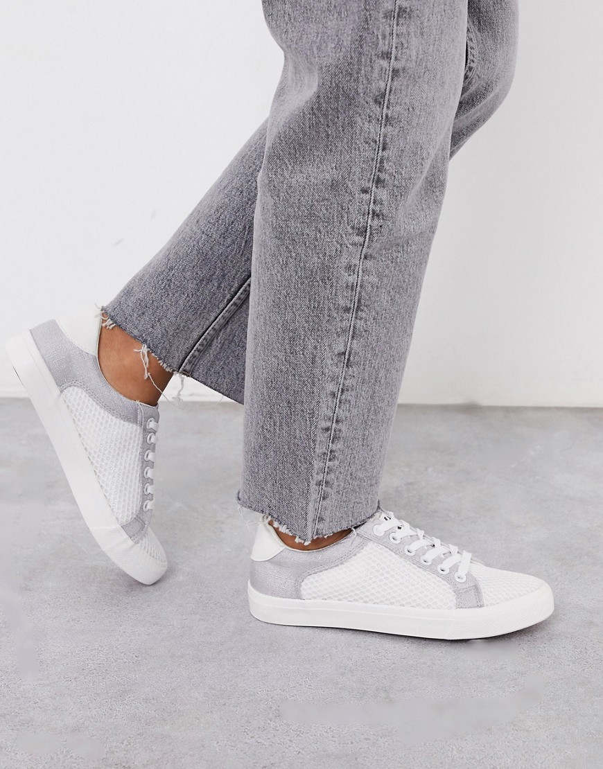 XTI lace up trainers-White
