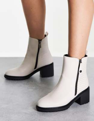 white ankle boots asos