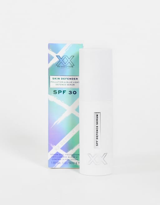 XX Revolution – Defence XX – Serum chroniące przed zanieczyszczeniem i niebieskim światłem z filtrem SPF30