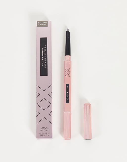 XX Revolution Fauxx Brow Definer Pencil - Medium Brown