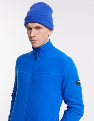 Ярко-синяя олимпийка из флиса с нашивкой ASOS Unrvlld Supply-Синий
