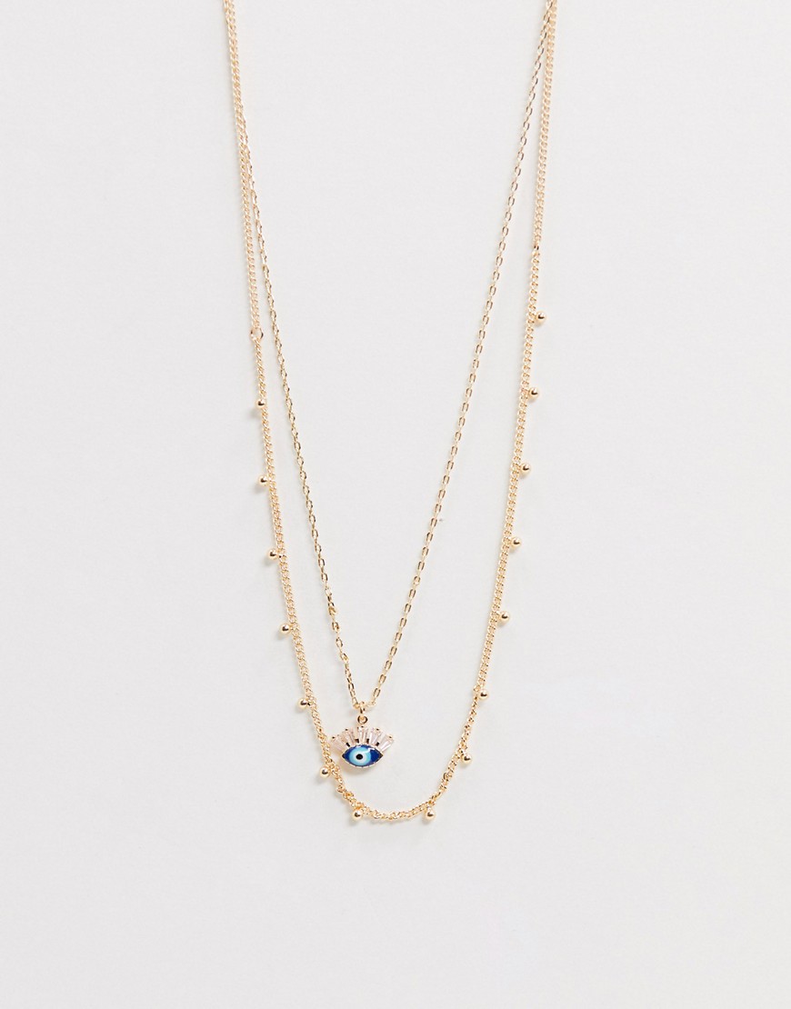 фото Ярусное ожерелье aldo-золотой