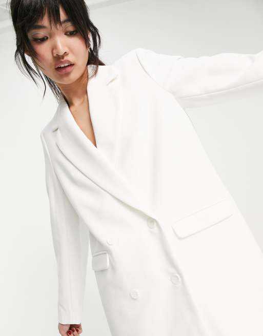 Y.A.S - Alt til bruden - Skræddersyet blazer i hvid - Del af sæt - Kun hos ASOS, 3 af 4