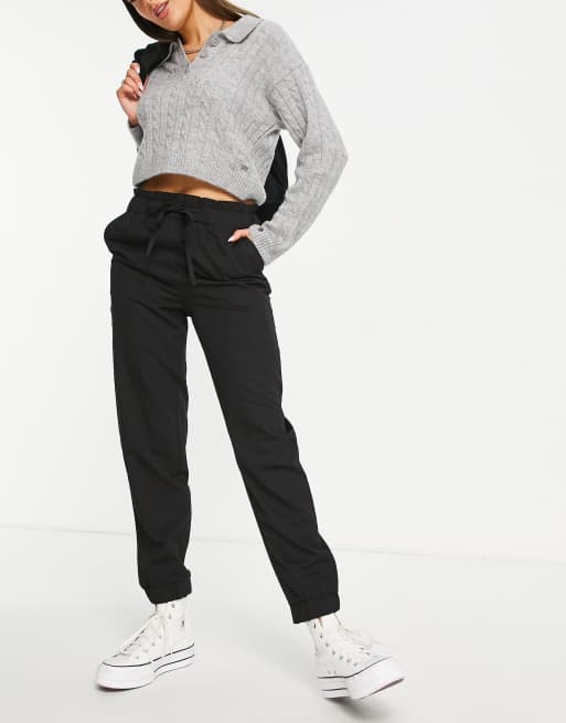 ASOS DESIGN high waist tapered trousers, ASOS