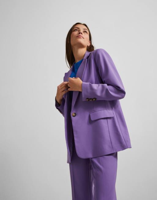 Ensemble blazer violet new arrivals