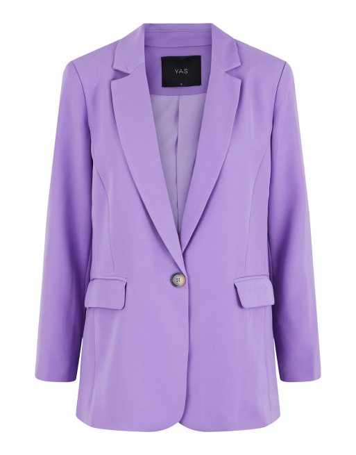 Y.A.S - Blazer d'ensemble oversize - Violet vif, 4 de 4