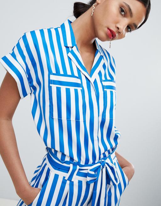 Y.A.S - Ensemble blouse et pantalon à rayures, 2 de 2