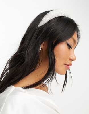 Haarreif Mit Kristallen & Strasssteinen – Elegantes Accessoire In Blau, Für Hochzeit, Party, Events