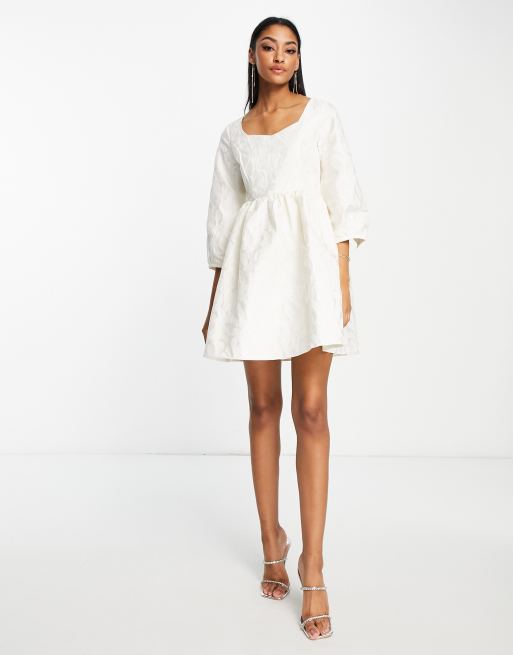 Acka jacquard mini dress | keeen.co.th