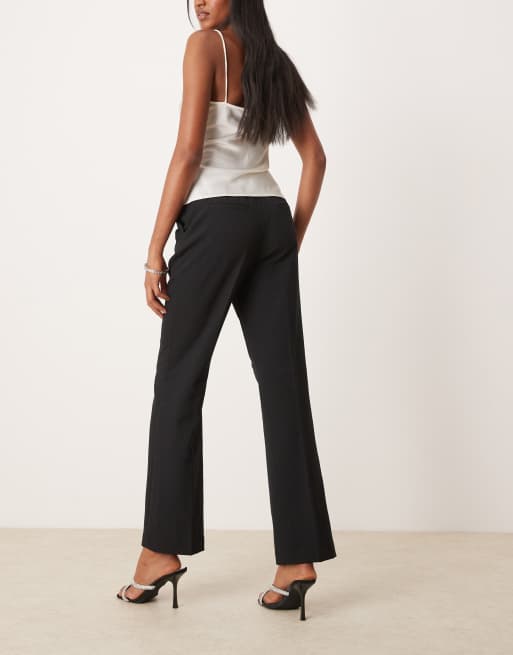 YAS - Broek met rechte pijpen in zwart, deel van co-ord set, 2 van 5