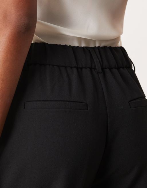 YAS - Broek met rechte pijpen in zwart, deel van co-ord set, 3 van 5