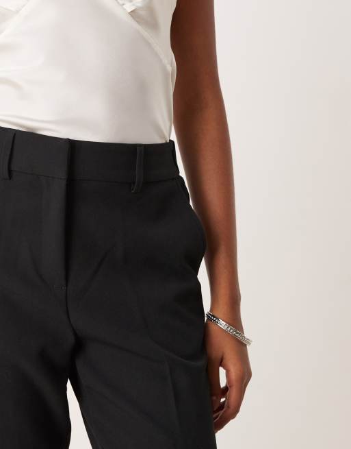YAS - Broek met rechte pijpen in zwart, deel van co-ord set, 5 van 5