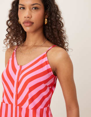 Shop Y.a.s. Button Front Cami Maxi Dress