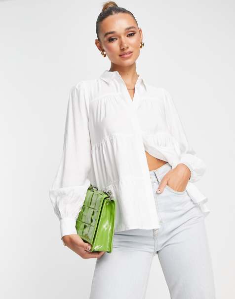 YAS - Camicia grembiule bianca - view 1