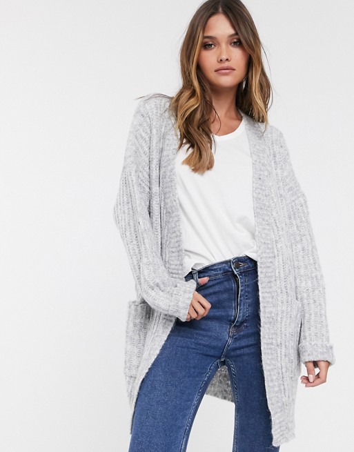 Y.A.S chunky knitted cardigan