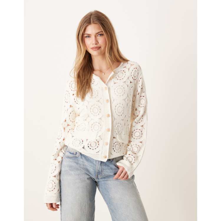 トップス ORGUE gold buuon knit gold button knit