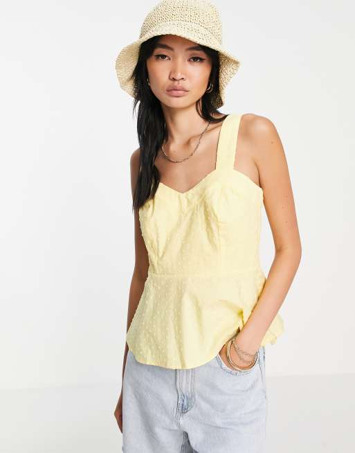 Pastel 2024 yellow blouse