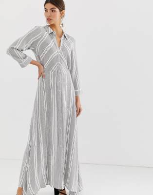 asos cotton maxi dress