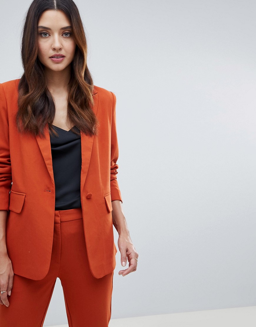 Y.A.S - Elegante blazer-Oranje