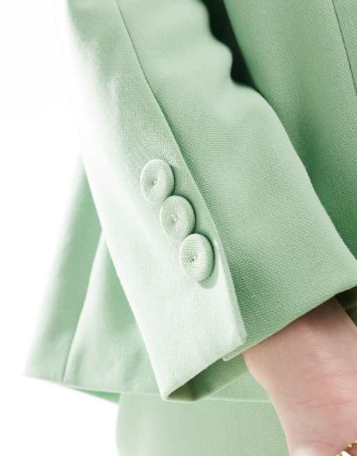 YAS – Eleganter Blazer in sanftem Grün, Kombiteil, 2 von 4