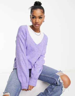 Lilac on sale knit jumper