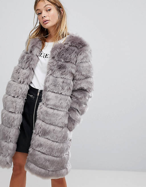 Y.A.S Faux Fur Coat | ASOS