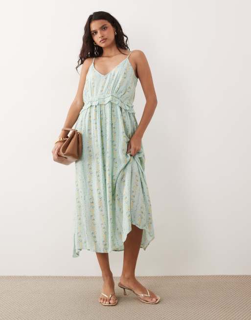 midi festival dresses YAS - Cami Midi Dress - Women - Viscose - 2 US