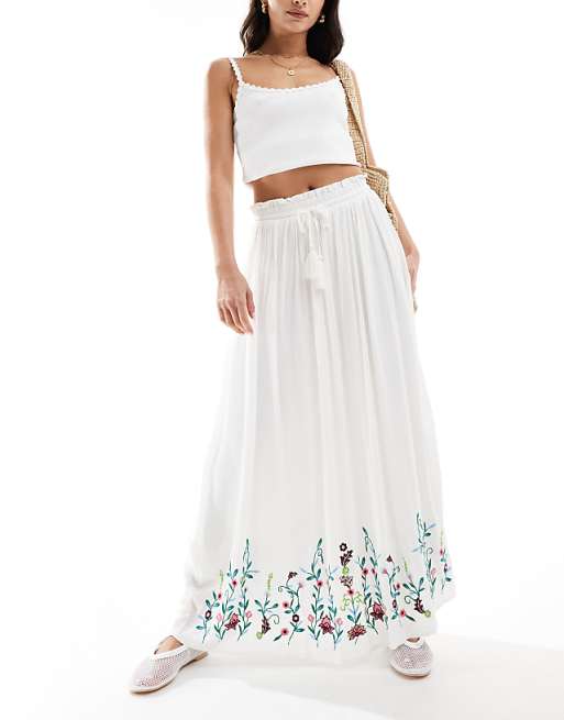 YAS FLORAL SKIRT YAS FLORAL SKIRT
